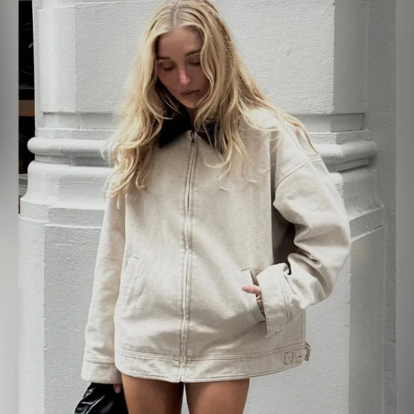 Lioness WORKWEAR JACKET | STONE A00 - Picture 2 of 8